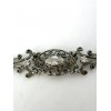 Bracelet Ancien Forme Ovale avec Cristal