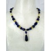 Pendentif Goutte avec Pierres de Lapis Lazuli