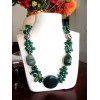 Collier Vintage à Plusieurs Rangs avec Agates
