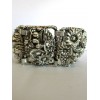 Bracelet Vintage Art Déco en Rhodium