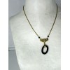 Collier Cercle en Onyx