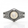 Broche Femme en Argent avec Nacre