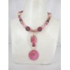 Collier Vintage avec Pierres de Jaspe