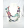 Collier Vintage avec Pierres de Jaspe