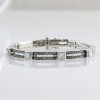 Bracelet en argent et nacre