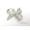 Broche Papillon Vintage avec Zirconium