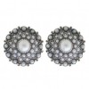 Boucles d'Oreilles en Argent et Perles de Culture