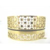 Bracelet Vintage Ajouré en Plaqué Or