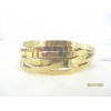 Bracelet Croisés Vintage en Plaqué Or