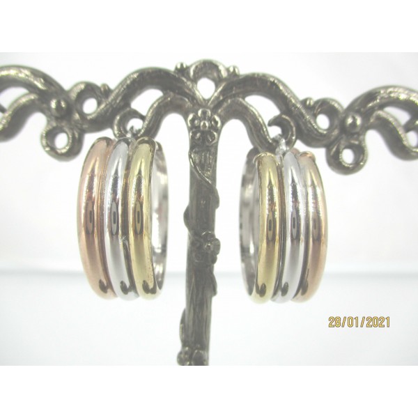 Boucles d'oreilles Vintage en vermeil