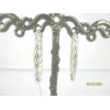 Boucles d'Oreilles Vintage Créoles Torsadées en Argent