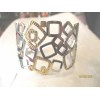 Bracelet vintage Ajouré en Plaqué Or