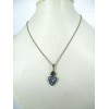 Pendentif Vintage en Argent et Topaze