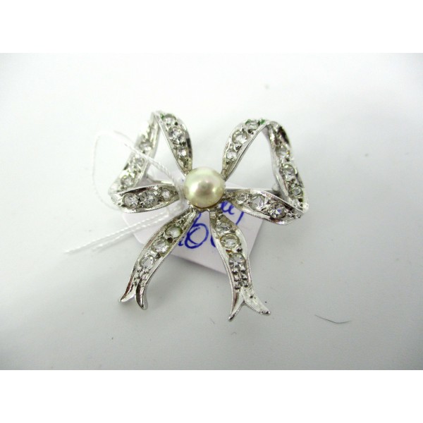 Broche Vintage En Croix Avec Strass Et Perles Goutte - Accessoire élégant Pour Robe, Veste, Chapeau - Cadeau Femme