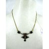 Collier Art Déco en Onyx