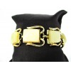 Bracelet Vintage en Métal Doré