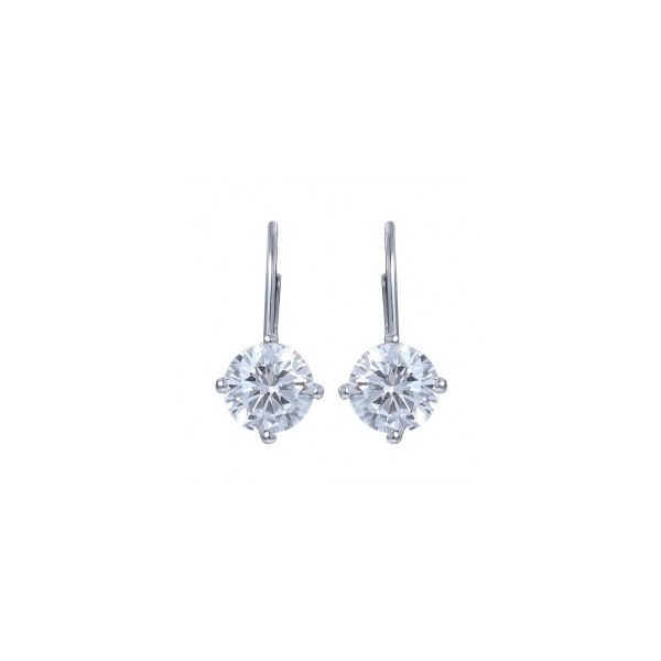 Boucles d'Oreilles en Argent avec Zirconium