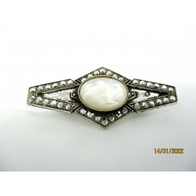 Broche Ancienne en Nacre