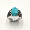 Bague Vintage avec Amazonite