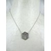 Collier Pendentif en Argent et Nacre