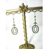 Boucles d'Oreilles Pendantes Vintage en Argent