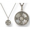 Collier Vintage en Argent et Nacre