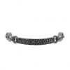 Bracelet vintage en Argent 925, Pierre Nacre