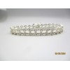 Bracelet Vintage en Argent et Zirconium