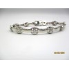 Bracelet Vintage en argent et Zirconium