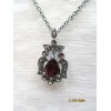 Collier Rétro en Argent et grenat