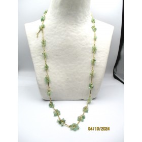 Collier Sautoir Vintage en jade