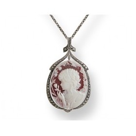 Pendentif camée en Argent