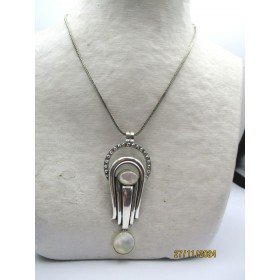 Collier Art Déco en Nacre