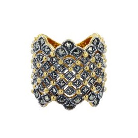 Bague Art déco en Vermeil