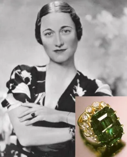 Bague de fiançailles de Wallis Simpson duchesse de Windsor