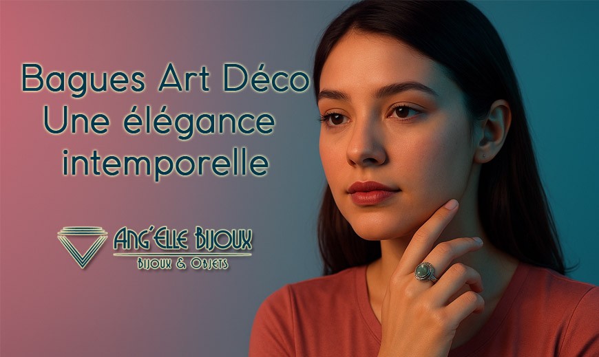Bague Art Déco : l'élégance intemporelle des années 1920-1930